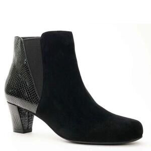 David Tate Marconi Black Suede/Snake 7 N (AA)